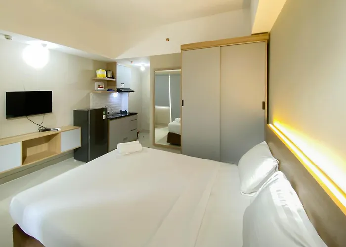 Homey And Well Furnished Studio Gateway Park Lrt City Bekasi Apartment By Travelio